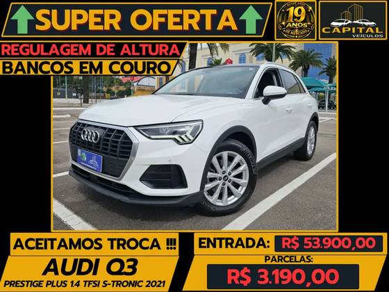 AUDI Q3 1.4 35 TFSI GASOLINA PRESTIGE PLUS S TRONIC AUDI Q3 1.4 35 TFSI GASOLINA PRESTIGE PLUS S TRONIC